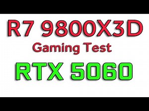 Ryzen 7 9800X3D & RTX 5060 1440p Gaming Test - Valorant, Marvel Rivals, Apex Legends, Fortnite