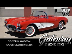 1593-DEN 1961 Chevrolet Corvette Gateway Classic Cars of Denver