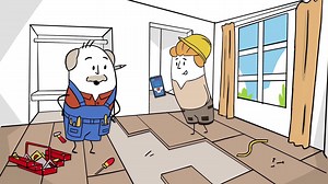 Do you need to measure the size of a room and want to save time? Follow Leo’s approach and use our laser range finder GLM 50 C Professional to get your job done quickly. Find out more: https://bit.ly/2Gx6vtj | Bosch Professional Power Tools And Accessories