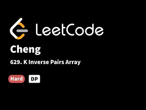 LeetCode 629. K Inverse Pairs Array
