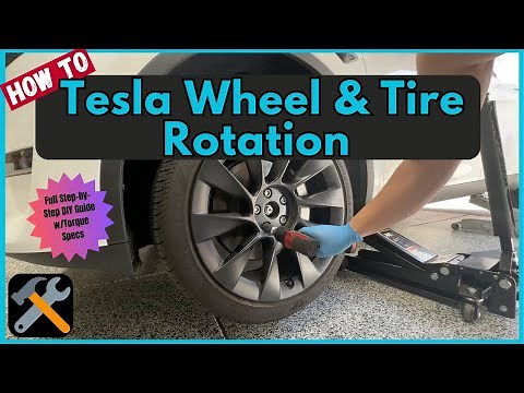 How to rotate your Tesla Model Y wheels (Full DIY)