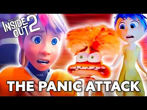 Inside Out 2 Ending : Riley's Panic Attack Scene | Disney Pixar