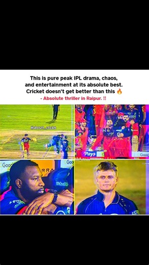 Absolute thriller between RCB and Mumbai Indians 🥶 | #rcb #rcbvsmi #mumbaiindians