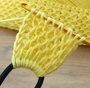 32K views · 1.6K reactions | Very easy gorgeous looking Tunisian crochet hair band online tutorial #crochet #tunusian #tunisiancrochet | Nurgül İle El Sanatları | Facebook