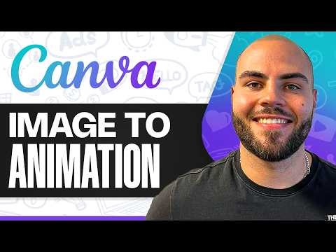 How To Turn Any Picture in an ANIMATION with Canva AI! (Easy tutorial)