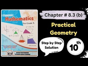 Exercise 8.3 (b) Practical Geometry | Construct a Square and Parallelogram | General Math Class 10