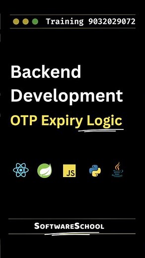 OTP Expiry Logic in Backend API 🔥 Backend Project | Java SpringBoot Tutorial For Beginners | Telugu