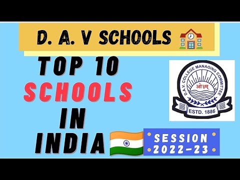 Top 10 D. A. V SCHOOLS in India|Best D. A. V. Schools 2022-23