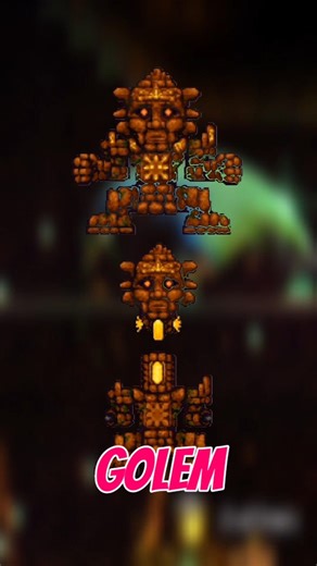 GOLEM SUPER FÁCIL 😎. COMO DERROTAR A CADA JEFE DE TERRARIA: PARTE 13: GÓLEM. #terraria #gaming