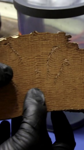 Stabilizing a MASSIVE piece of bark #woodworking #crafting #resin #epoxy #crafts #workingwithwood #building #creative | ShopTime with Peter Brown