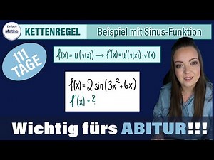 Kettenregel mit sin | sin(x) | ableiten | Ableitung