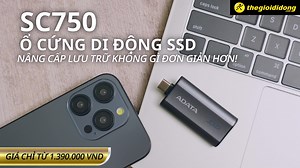 1.5K reactions · 37 shares | ✨ Ổ cứng SSD Di Động ADATA SC750  Chỉ từ 1,390,000đ Mua ngay tại: https://tgdd.vn/babS43Nt - Chuẩn kết nối: USB Type-C 3.2 Gen 2 - Truyền tốc độ cao với kết nối USB Type-C - Linh hoạt cho việc sáng tạo nội dung. ☎️ Liên hệ tổng đài: 1900232460 để được tư vấn thêm về chương trình. | Thế Giới Di Động (thegioididong.com) | Facebook