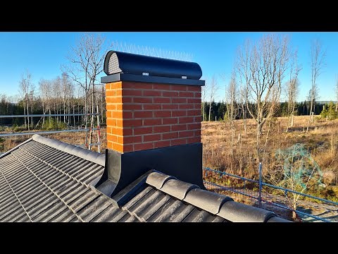 Work Log #3 - Chimney Metal Flashing & Cap Installation