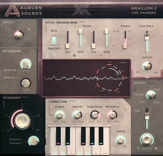 Grallion 2 Vocal Changer : A Free Bit Crusher VST Plugin From Auburn Sounds Looperman