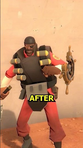 Demoman's Style Is Different Back Then!