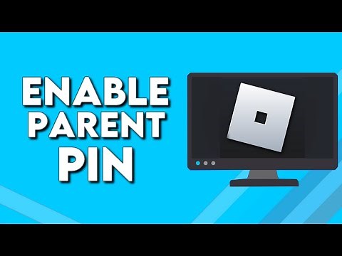How To Turn On And Enable Parent Pin on Roblox PC
