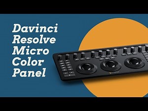 Resolve Micro Color Panel - It's GREAT! Let's explore what it can do!