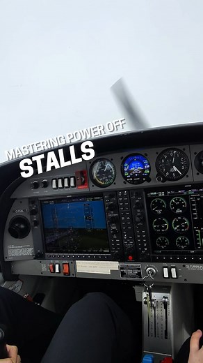 Josh Ageeb | The Pilot Fitness Coach | Mastering Power Off Stalls Power off stalls simulate what happens if you get too slow on final approach or during a go around with... | Instagram