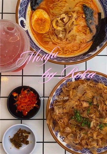 Rekomendasi ramen enak di jogja! Tempatnya luas, sejuk dan ramennya enak. Open 10.00-22.00 📍Moufu by Roka Pedak, Sinduharjo, Ngaglik, Sleman Regency, Special Region of Yogyakarta 55581 #fyp #fypシ゚ #jogja #ramenjogja #jogja24jam