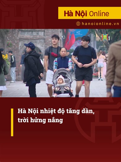Hà Nội đang bước vào giai đoạn thời tiết ấm dần, nhiệt độ tăng nhẹ so với những ngày trước. Trời hửng nắng, tạo cảm giác dễ chịu và thuận lợi cho các hoạt động ngoài trời của người dân. #tiktoknews #tintuc #xuhuong