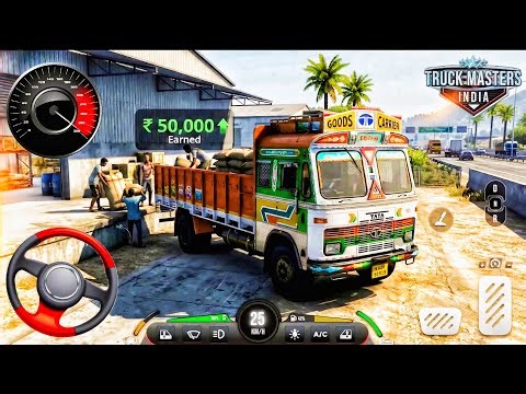 Indian Truck Maste Simulator Game : The Most Realistic 3D Simulator - Android Gameplay