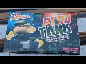Pyro Tank von Weco Feuerwerk