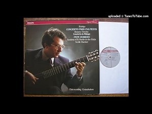 Joaquín Rodrigo : Concierto para una fiesta for guitar and orchestra (1982)