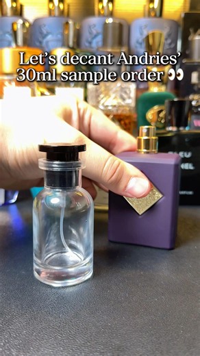 Packing this 30ml sample order of Initio Side Effect #perfume #fragrance #cologne #packingorders