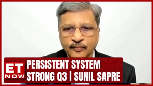 Persistent System Strong Q3 | Attrition Worsens | Sunil Sapre Of Persistent System | ET Now