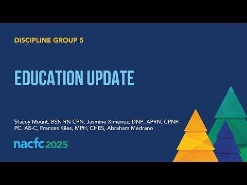 NACFC 2025 | DG05: Education Update