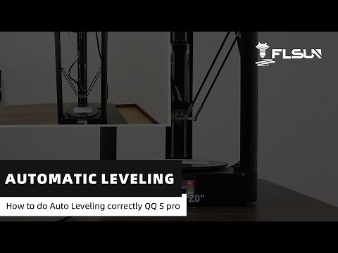 How to do Auto Leveling correctly QQ S pro