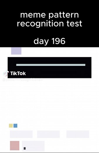 Meme Pattern Recognition Test: Day 196 (2020 Origin)