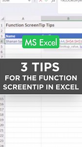 3K views · 28 reactions | Check these 3 Screentip Function! ✅ #Excel #msexceltraining | Excel Campus | Facebook