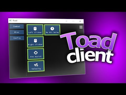 Toad Ghost Client - BEST FREE & OPEN SRC GHOST CLIENT 2024