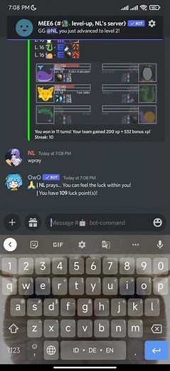 How to get rich on owo bot