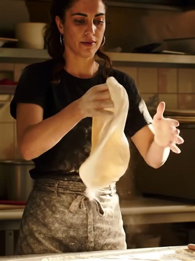 Delicious Homemade Pizza with Beautiful Women