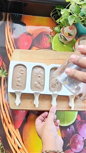 No Sugar ,No Jeggery Healthy Chocolate Ice cream Recipe |Dry fruits Chocobar
