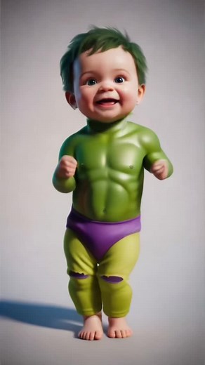 Adorable Baby Hulk Dancing | Funny Kids' Dance Video