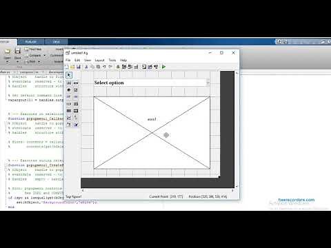 How to use popup menu and axes in MATLAB GUI?
