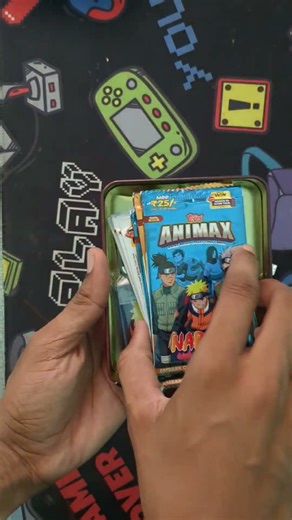 Topps Animax 2024 Official Naruto Collectible Card Game(Booster Tin)