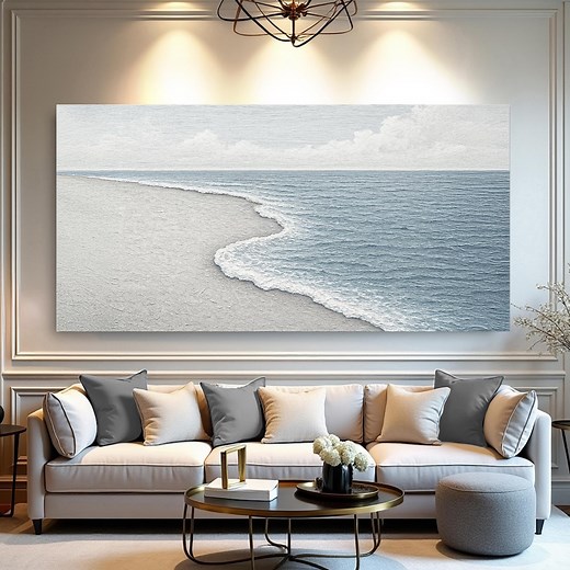 Abstract Beach Shore Wall Art | Ocean Wave Coastal Wall Art | Modern Beach Decor | Ocean Wave Canvas Art | Coastal Wall Art | Ocean Artwork - Etsy