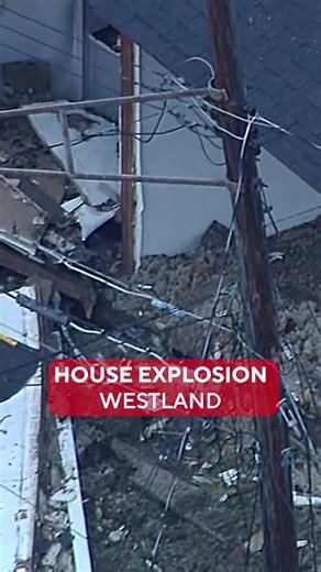 4.1K views · 21 reactions | A house exploded in Westland just before 7p.m. Monday night. Authorities say no one was home at the time of the incident and there were no injuries. Details tonight on CBS News Detroit at 11p.m. #explosion #house #fire #firstresponders #police #detroit #metrodetroit #michigan #breakingnews #news | CBS Detroit | Facebook