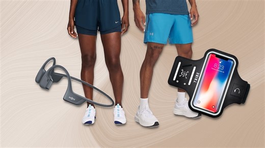 Running apparel for a smoother workout: Shop shorts, armbands and more