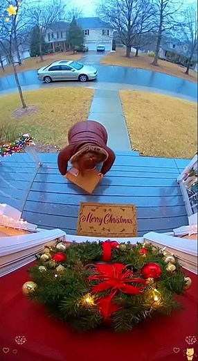 Porch exploding package box with glitter🏳️‍🌈✨🦄#porchpiratecaught #glitter #package #prank #usa