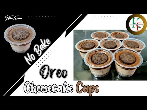 No Bake Oreo Cheesecake Cups | How To Make Yummiest Oreo Cheesecake Cups | Oreo Cheesecake Cups