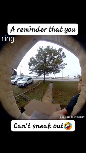 I am still laughing so hard at this. Brendaen telling me how easy it would be to sneak out without the cameras alerting us. Gotcha!!! | Jennifer Breedlove