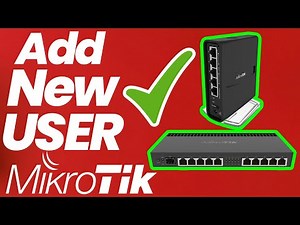 How to Create a New User in MikroTik RouterOS | Winbox Step-by-Step Tutorial