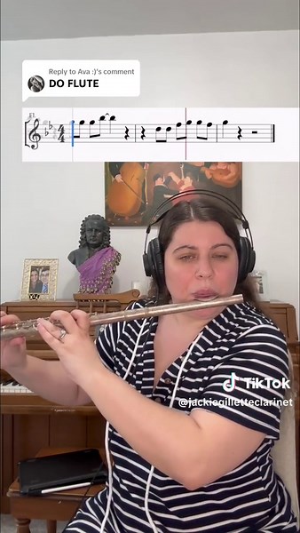 Play along with me to “Karma” by Jojo Siwa on the Flute