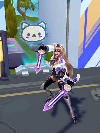 Battle Jelly Syndra & Battle Kitty Cat Katarina League of Legends custom skin trailer