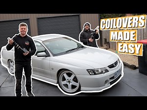 COILOVERS INTO A COMMODORE - How Hard Is It? - VY Turbo Build - Part 15